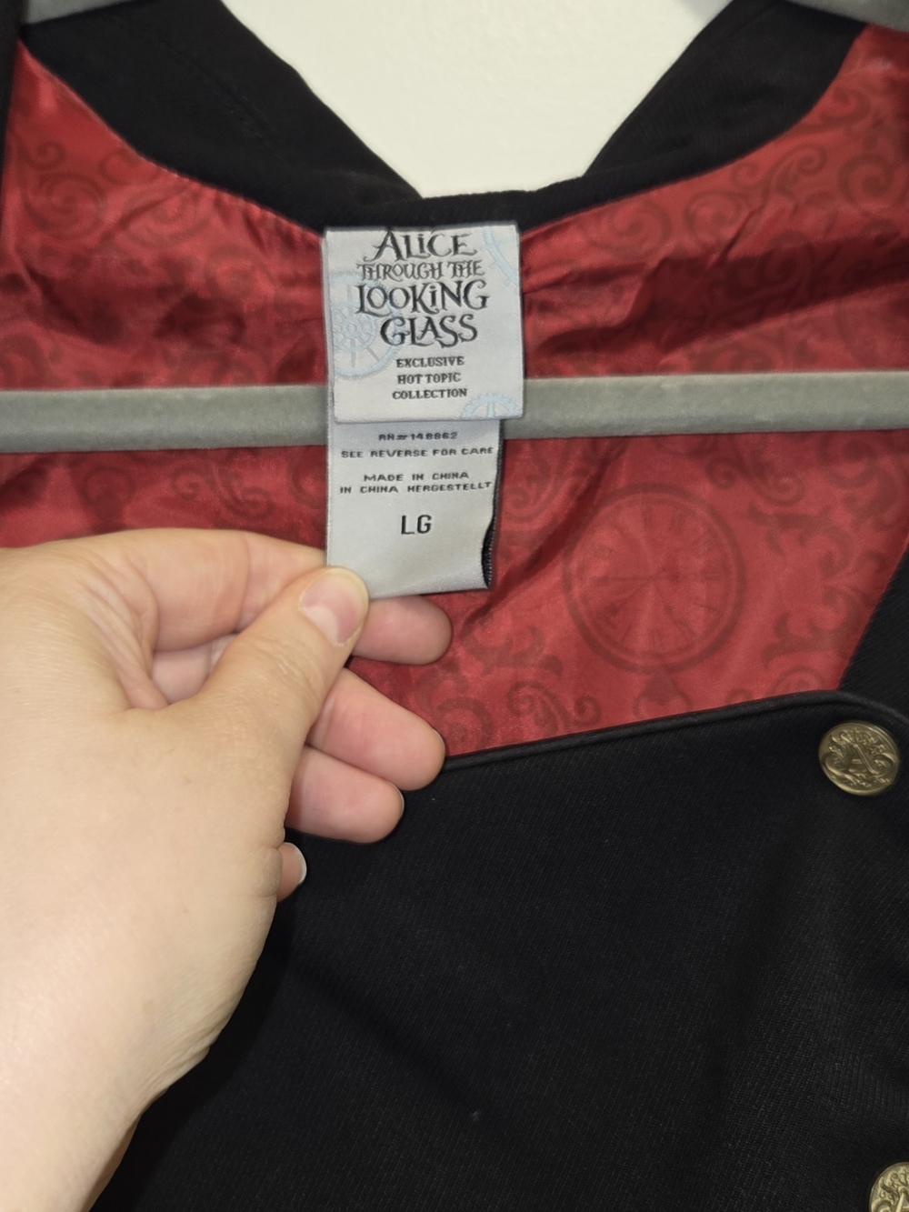 Through The Looking Glass Vest And Tailcoat SzL - Picture 5 of 7